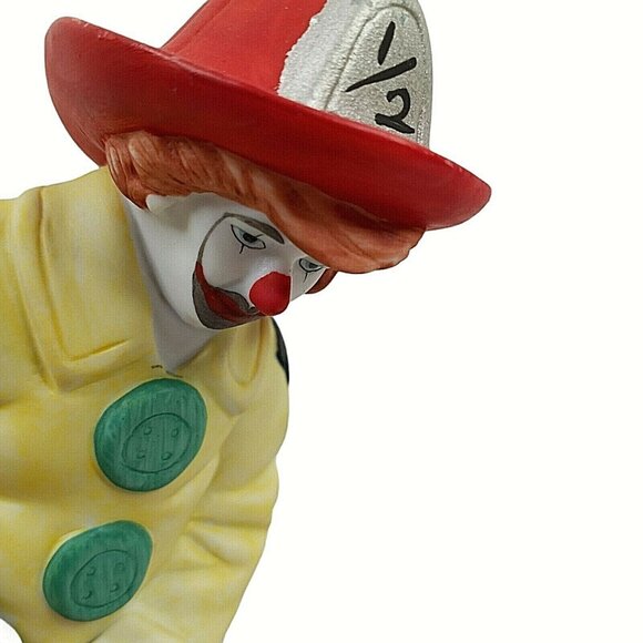 Vintage Clown Capers Freddie The Fireman River Shore House of Global Art 1985 - Picture 5 of 7